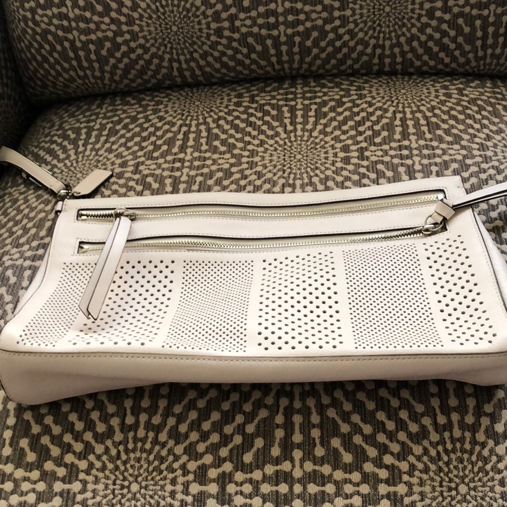 Brand new leather clutch